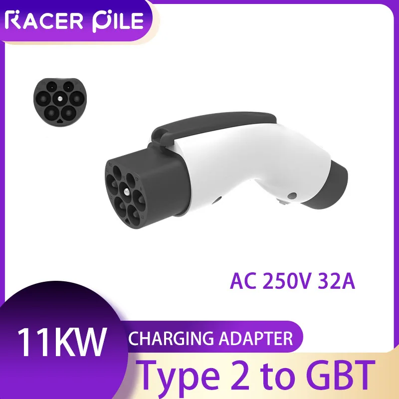 

Type 2 to GBT 3 Phases Electric charging of cars 11KW 32A Chinese Standard Electric Vehicle Converter for all Chinese Car