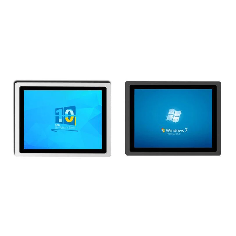 Metal Casing 10.4 Inch High Brightness Industrial All in One Touch Screen Panel PC