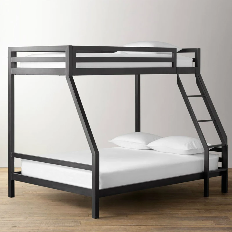 

Upper and lower beds Iron Bunk bed Upper and lower bunk Iron frame bed Student High and low bed Wrought