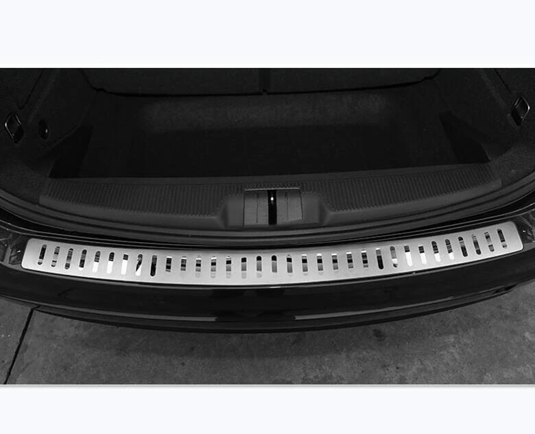 for VW Volkswagen sharan 2012-2019 Stainless Steel External Rear Bumper Protector Sill Trunk Rear door sill