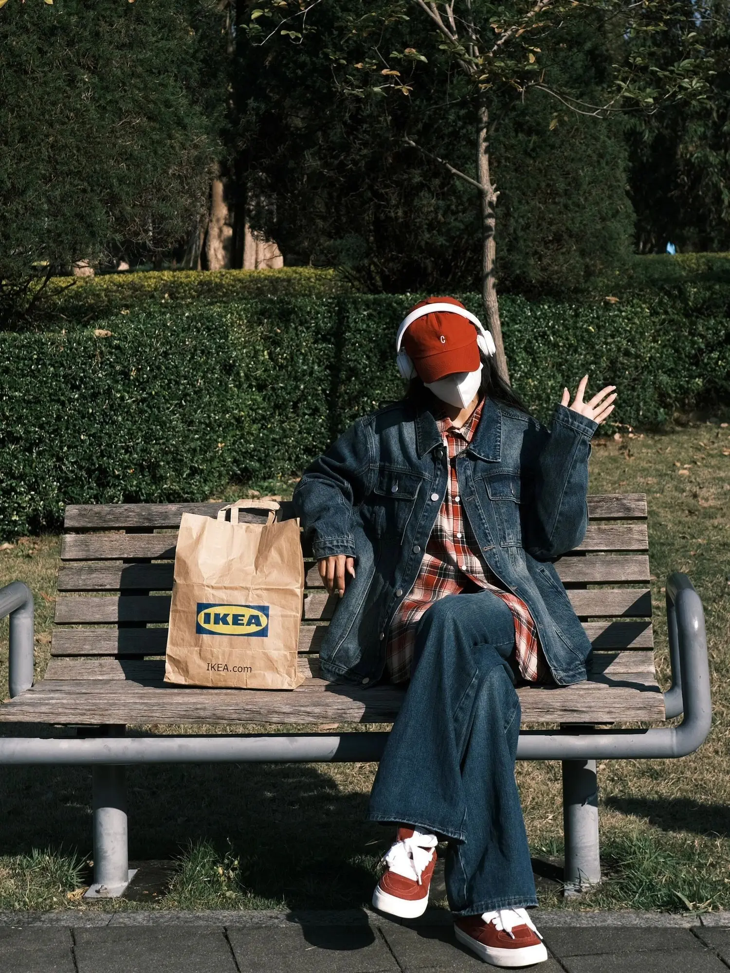 Denim Coat Brown Color Womens Spring Youth Tweed Belted Matching Festival Layered French Style Lacework Sashes Raglan Jackets BF