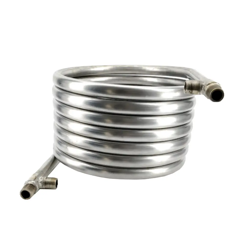 KegLand KL08747 304SS Counterflow Wort Chiller, Homebrew Beer Cooling Coil for Brewing