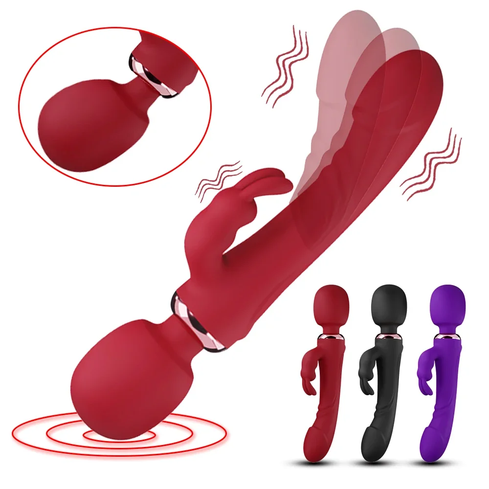 

Powerful AV Vibrator Dildos Wand Sex Toys for Women 10 Modes Clitoris Stimulator Vagina Massager 18 Adult Product Female Dildo