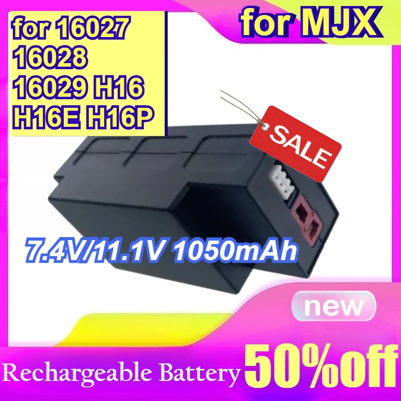 

2S 3S 7.4V/11.1V 1050mAh for MJX 16027 16028 16029 H16 H16E H16P 14 16 Series Universal RC Remote Control Car Battery