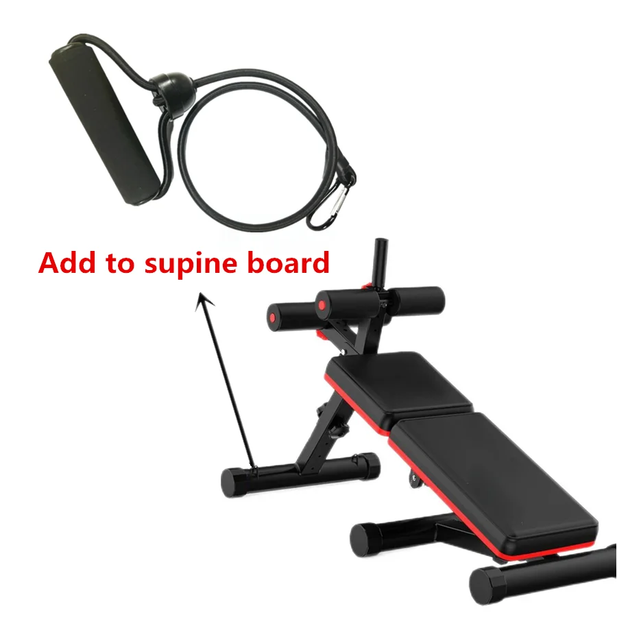 2 stücke Hohe Elastische Stepper Pull Seile Arm Übung Yoga Latex Geflochtene Fitness Expander Push-Up Board Widerstand Bands Zubehör – Detail 9