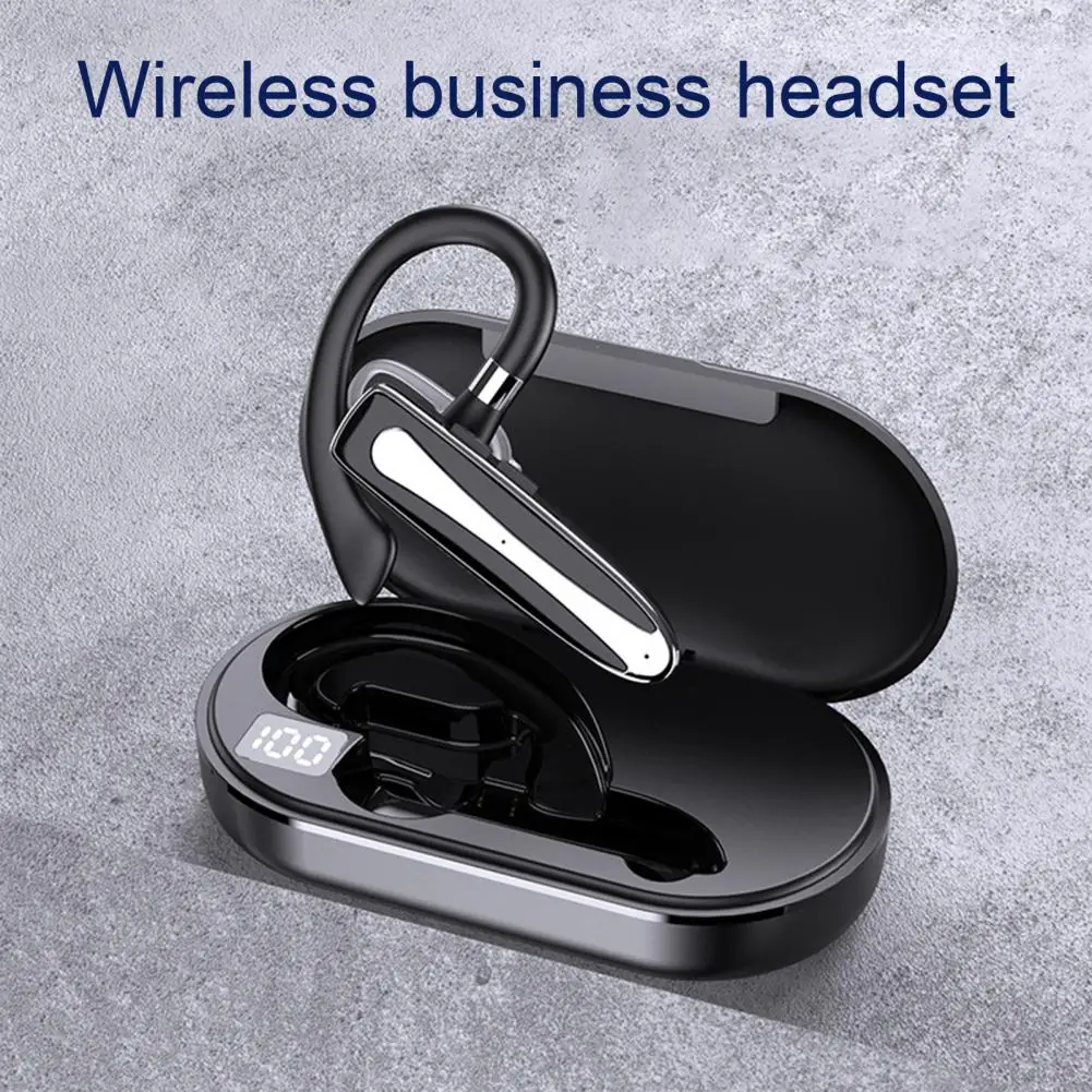 YYK-530-2 Wireless Earphone Ear Hook ANC Noise Canceling Bluetooth-compatible 5.1 Wireless Business Headphone For Driver