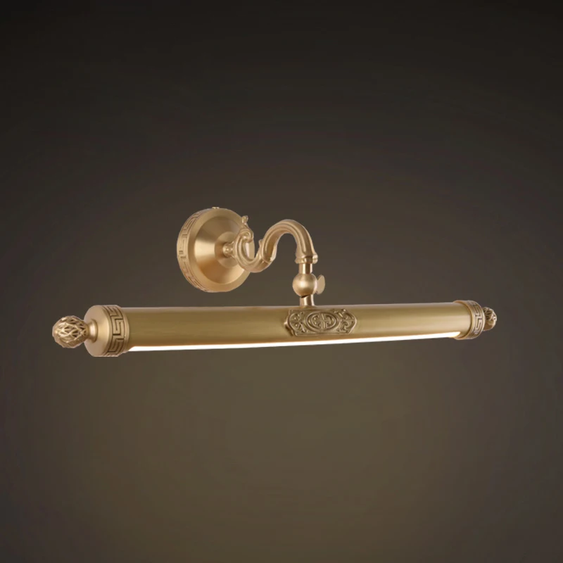 

Retro Nordic-Style all copper wall lamp，Bedroom Mural lighting decoration lamp，french bathroom mirror lamp，