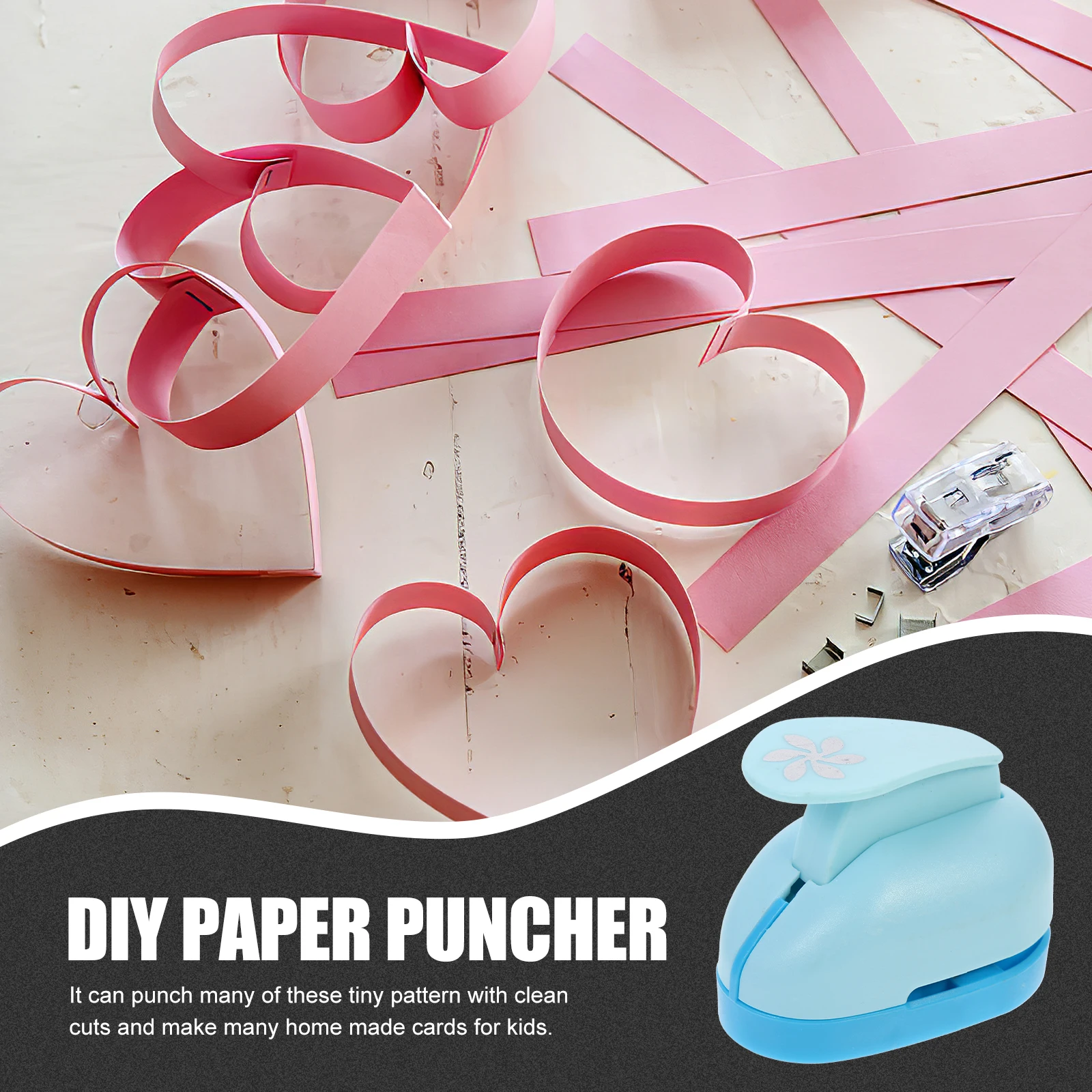 

Cute Embossing Device Child Hole Punch Craft Plastic Scrapbooking Paper Punches