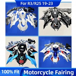 ABS Fairings for Yamaha YZF R25 R3 19-23 High Quality Injection Motorcycle Fairing Kit 2019 2020 2021 2022 2023 white