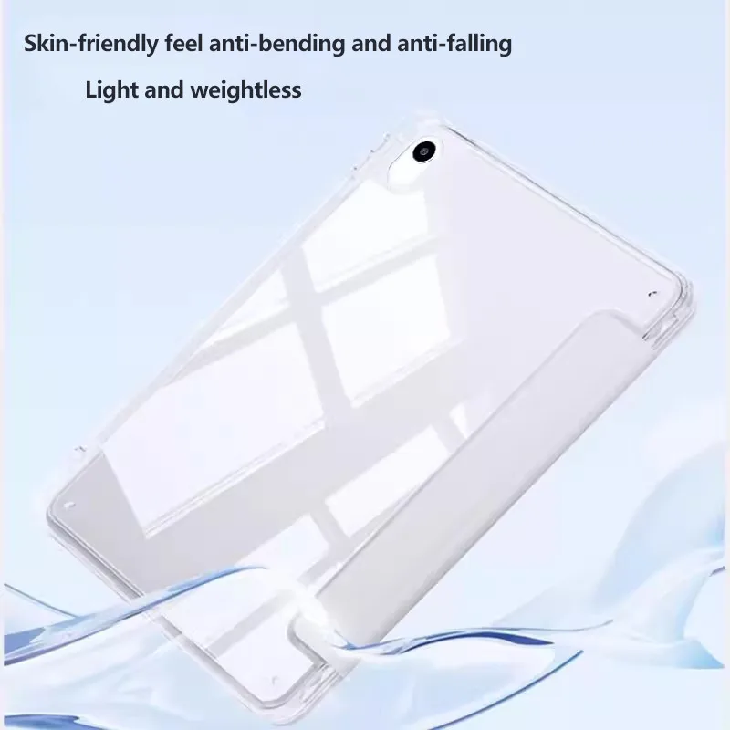 High HD Transparent Acrylic Case For Huawei MatePad SE 11 2024 11.5 Air11.5 11.5 11 PaperMatte Pro 11 10.4 10.8 With Pen Slot