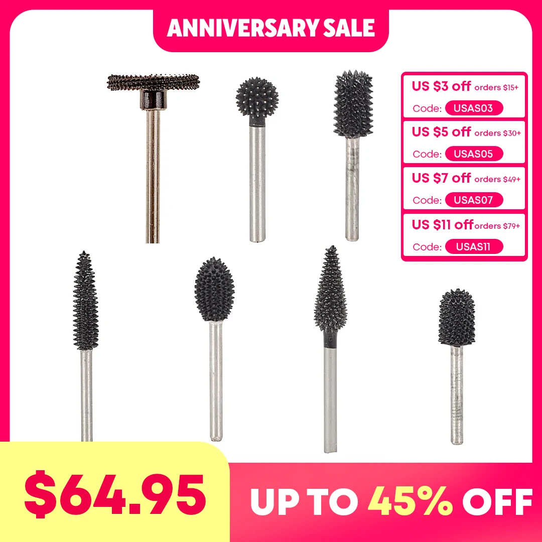 1/8'' 7 Pcs Drill B…