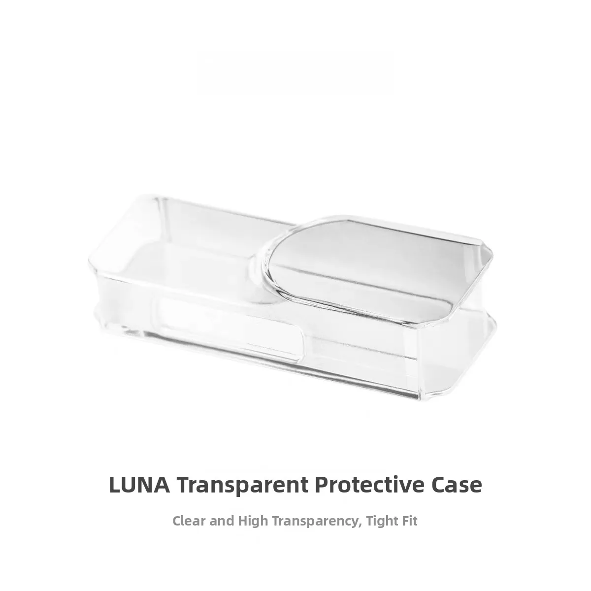 TANCHJIM Angel Jimi Luna Transparent Leather Protective Case Soft ell Simple Sle for Other Brand Headphones Accories