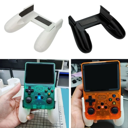 Imagen 1 del producto Funda ergonómica con agarre de TPU, textura suave y antideslizante, carcasa protectora Universal, diseños de instalación rápida adecuados para R36S