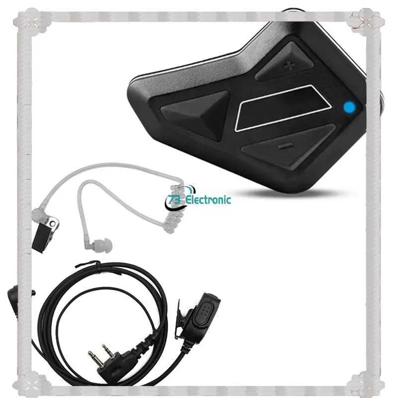 24-Hour Delivery 2X For MIDLAND Walkie Talkie Headset G6/G7/GXT550/GXT650/LXT80 Midland Air Conduit Multi-Function Convenient He