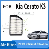 Filtro de aire de carbón activado para coche, accesorios de filtro de cabina para Kia Cerato K3 YD 2014, 2015, 2016, 2017, 2018, 28113-3X000