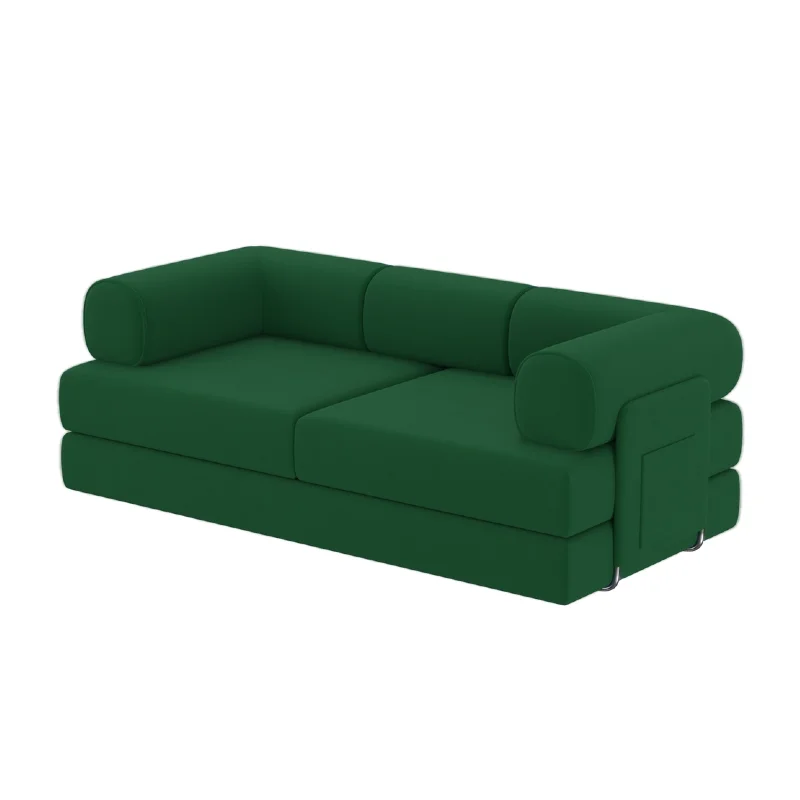 Nordic luxury white modular combination sofa modern living room compression sofa vacuum sofa bed set hotel fabric material
