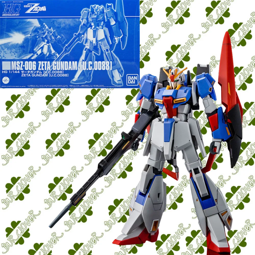 2Bandai Genuine HG HGUC PB 1/144 Jegan Gouf Flight Type ReGelg Anime Action Figure Assembly Model Toys Gifts For Children GUNDAM