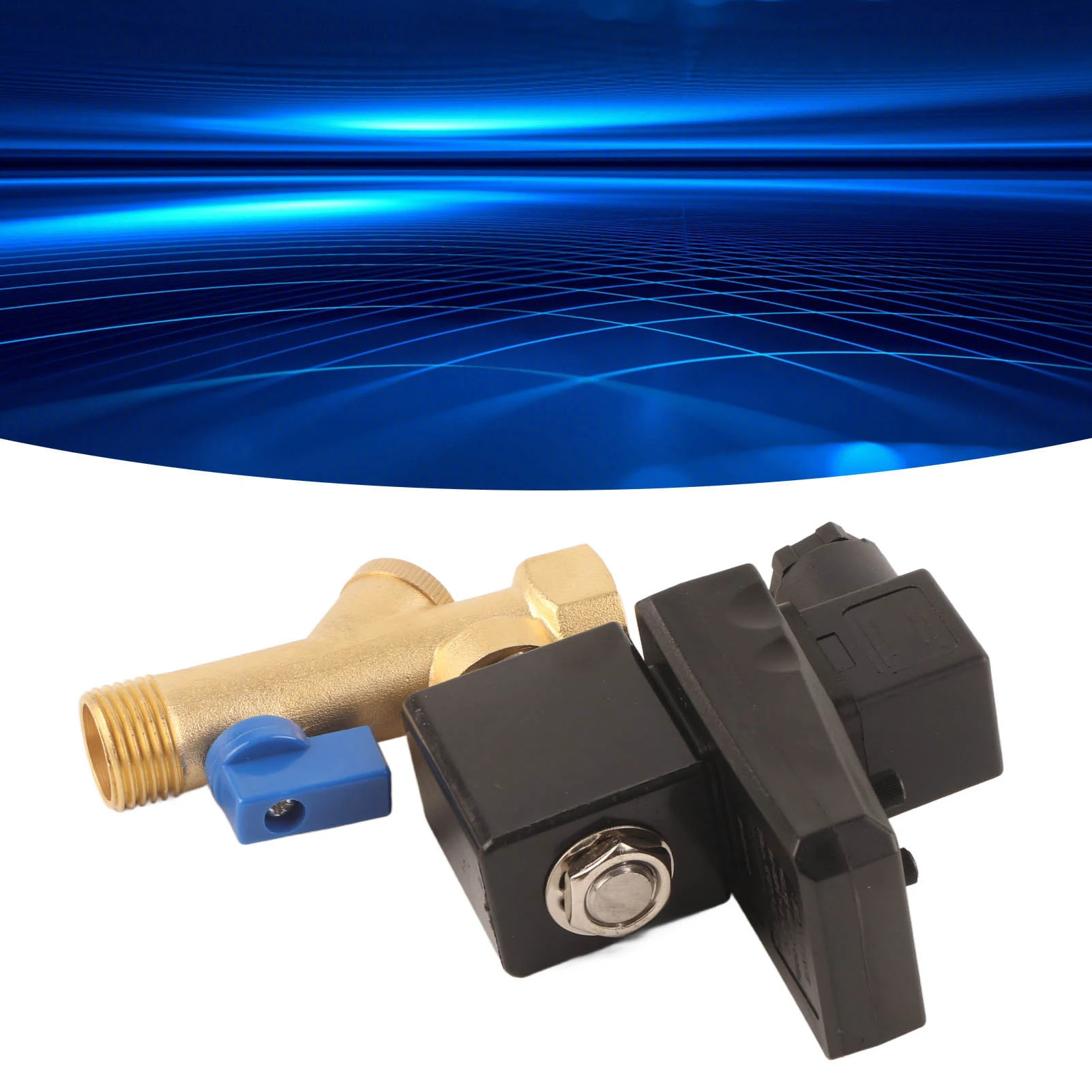 G1/2 DN15 Automatic Electronic Timed Drain Valve for Air Compressor Condensate Management Electronic Drain Valve