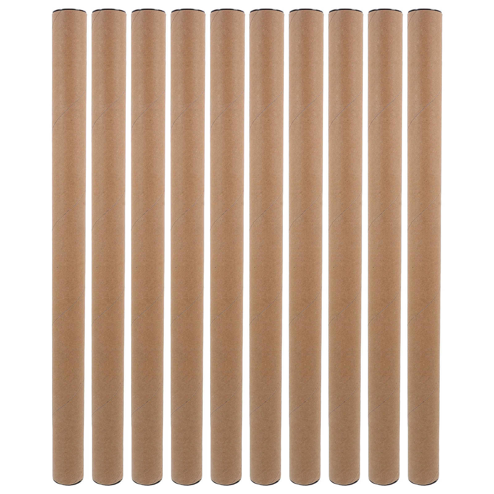 10 قطعة أنابيب بريد الورق حامل الملصق أنابيب أنبوب حماية قابلة لإعادة الاستخدام لتخزين الملصقات أنبوب بريد الشحن #5