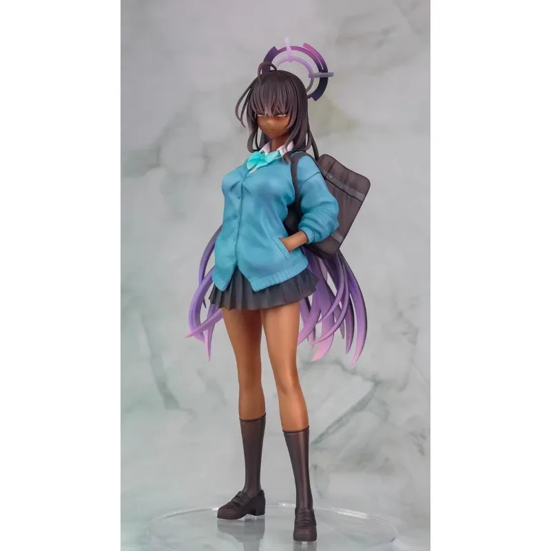 

New Anime GK Blue Archive Kakudate Karin Kawaii Figure resin DIY assembly White Model Toys Doll ornament Gifts