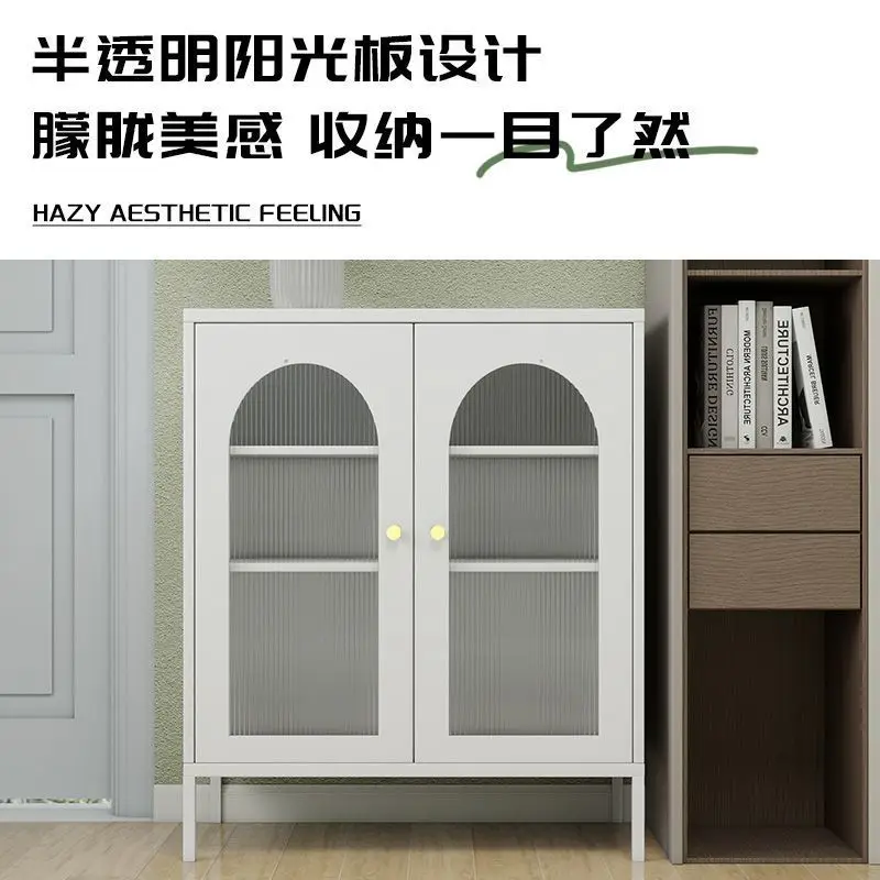 kz-Thickened dining side cabinet, rental house storage , household wine , living room wall display , tea cabin*