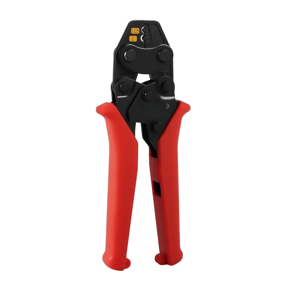 For Non-Insulated Terminal Crimping Tool Featuring Ratchet Mechanism and Ergonomic Design for Reliable Electrical Connections