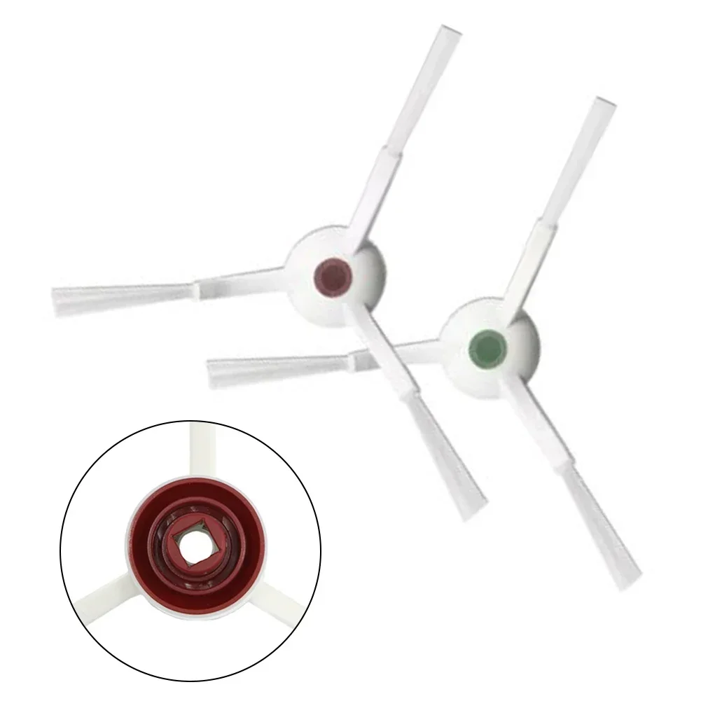 2PCS ชุดแปรงด้านข้างสําหรับ ECOVACS T20/ T20 MAX/ T20 PRO หุ่นยนต์เครื่องดูดฝุ่นเปลี่ยนชิ้นส่วนแปรงสําหรับเครื่องดูดฝุ่น