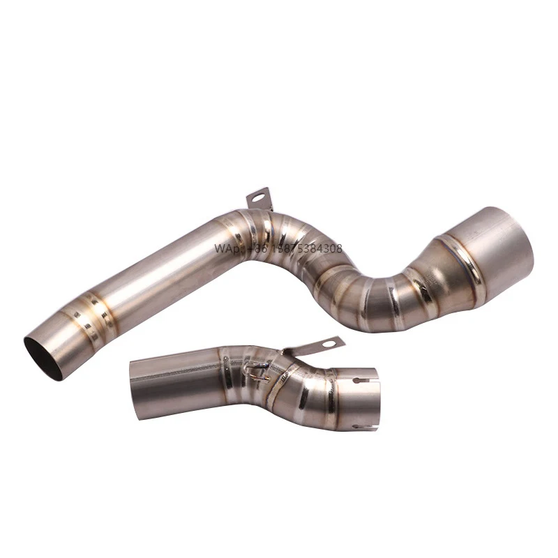 Hot Selling Motorcycle Connection Pipe Muffler for 250/390 ADV 2020+ Moto Exhaust Link Pipe