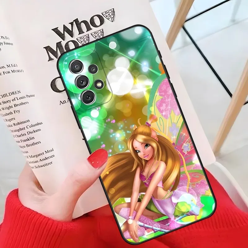 Girl W-Winx Clubs Phone Case For Samsung Galaxy A33 A31 A50 A32 A73 A40 A20 A23 A34 A14 A54 Back Cover