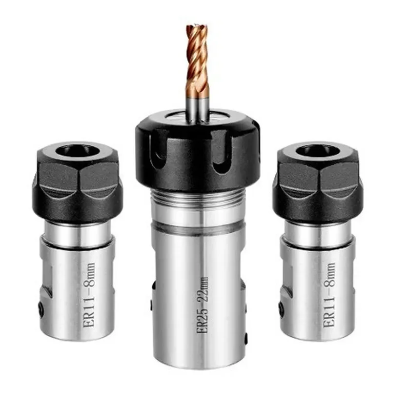 For C32 ER25A Motor Shaft Cutter Holder Extension Rod 14mm 16mm 19mm 20mm 22mm 24mm Lengthened