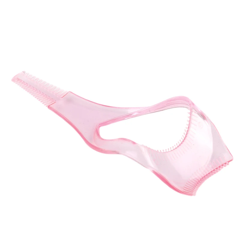 2-in-1 Makeup Stencil - Eyelase Guide and Mascara Shield Smudge-Proof Eye Application Helper for Beginners