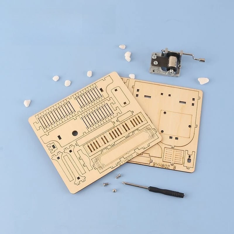 

Музыкальная игрушка Монтессори, деревянная головоломка для фортепиано, игровая музыкальная шкатулка, безопасный материал, возраст 8 лет, подходит для детей