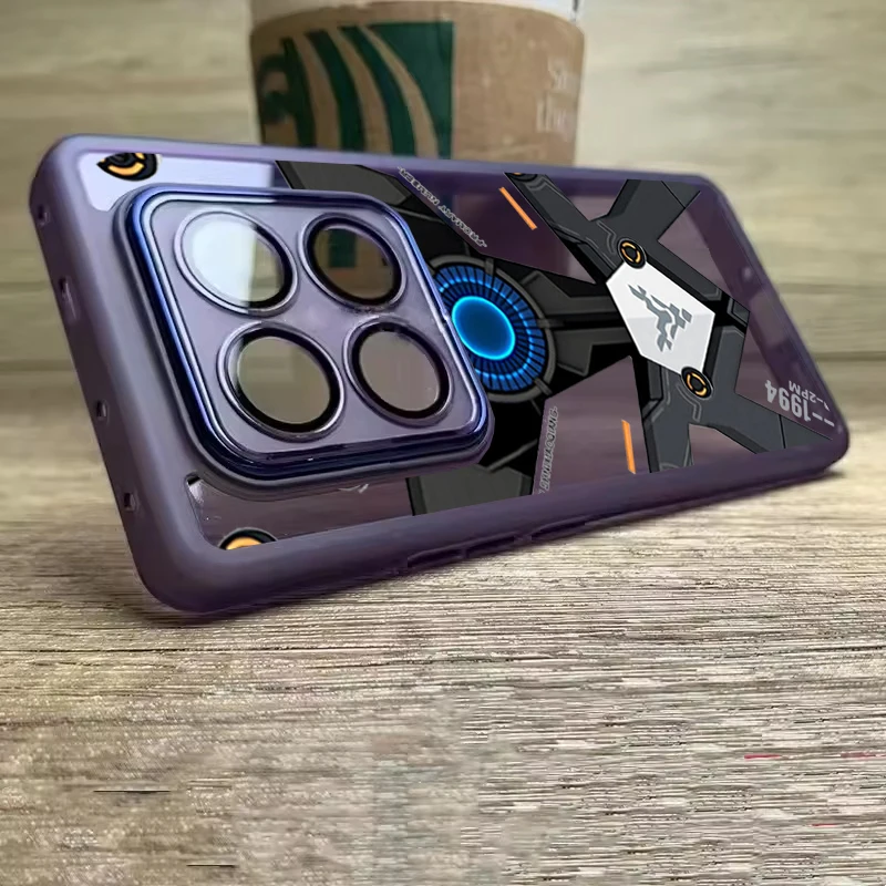 Silicone Transparent  Soft Case Lens Protecting For Redmi Note 14 Pro 4G 5G Plus 13 Pro 4G 5G Plus 12 Pro 4G 5G Plus No.6