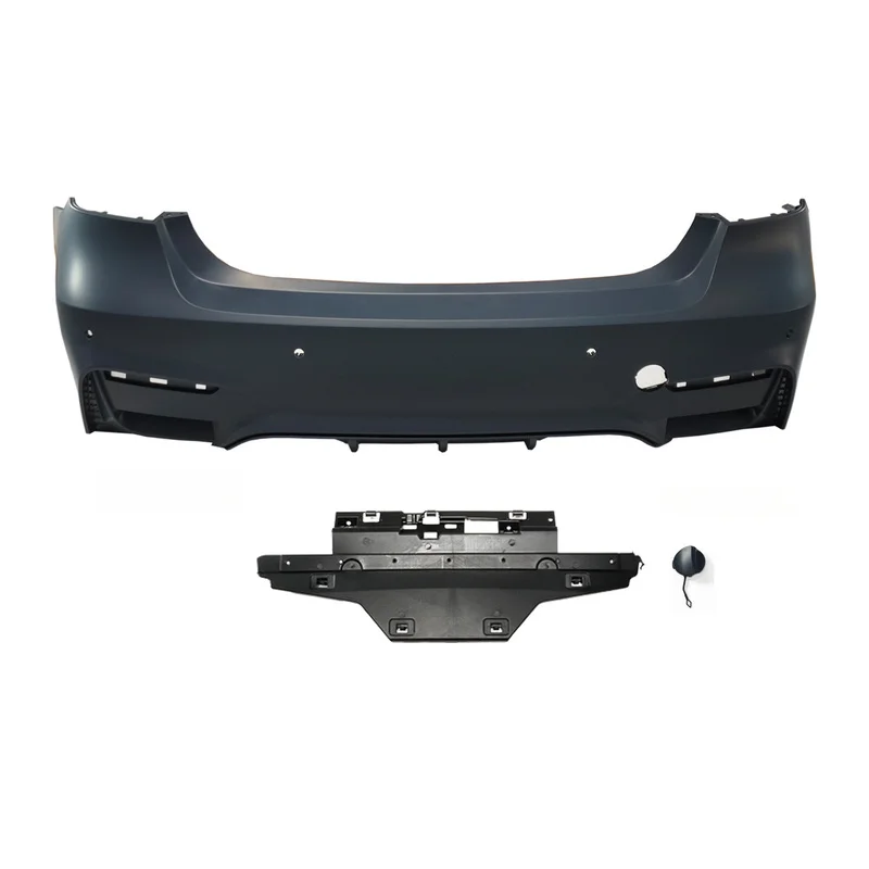 Auto Parts Complete Body Components Front Rear Bumper Fit 3 Series F30 Sedan Durable Plastic Material Exterior Modification