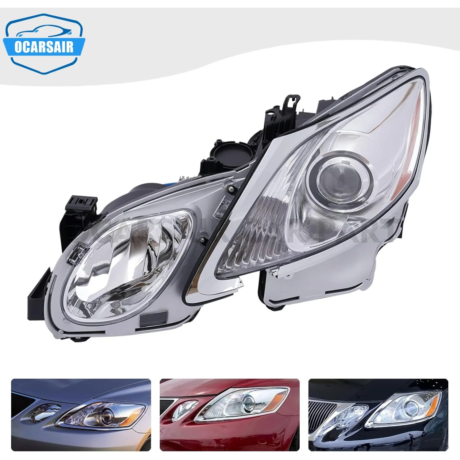 

Ксеноновые передние фары подходят для Lexus GS300 GS350 GS430 GS450h GS460 2006-2011 с двигателем