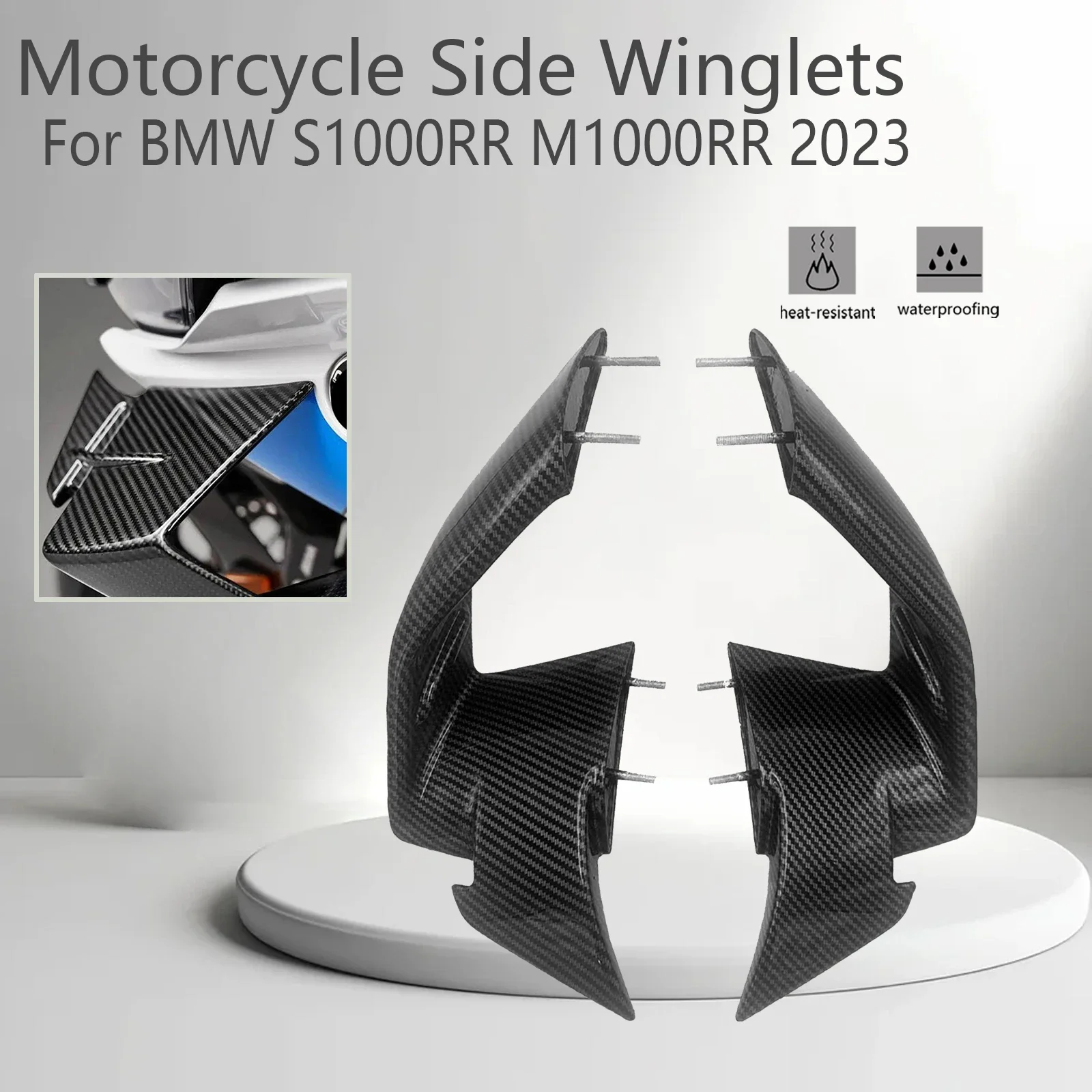 

S1000RR Motorcycle Aerodynamic Wing Deflector Side Fairing Accessories For BMW S1000RR S1000 RR 2023