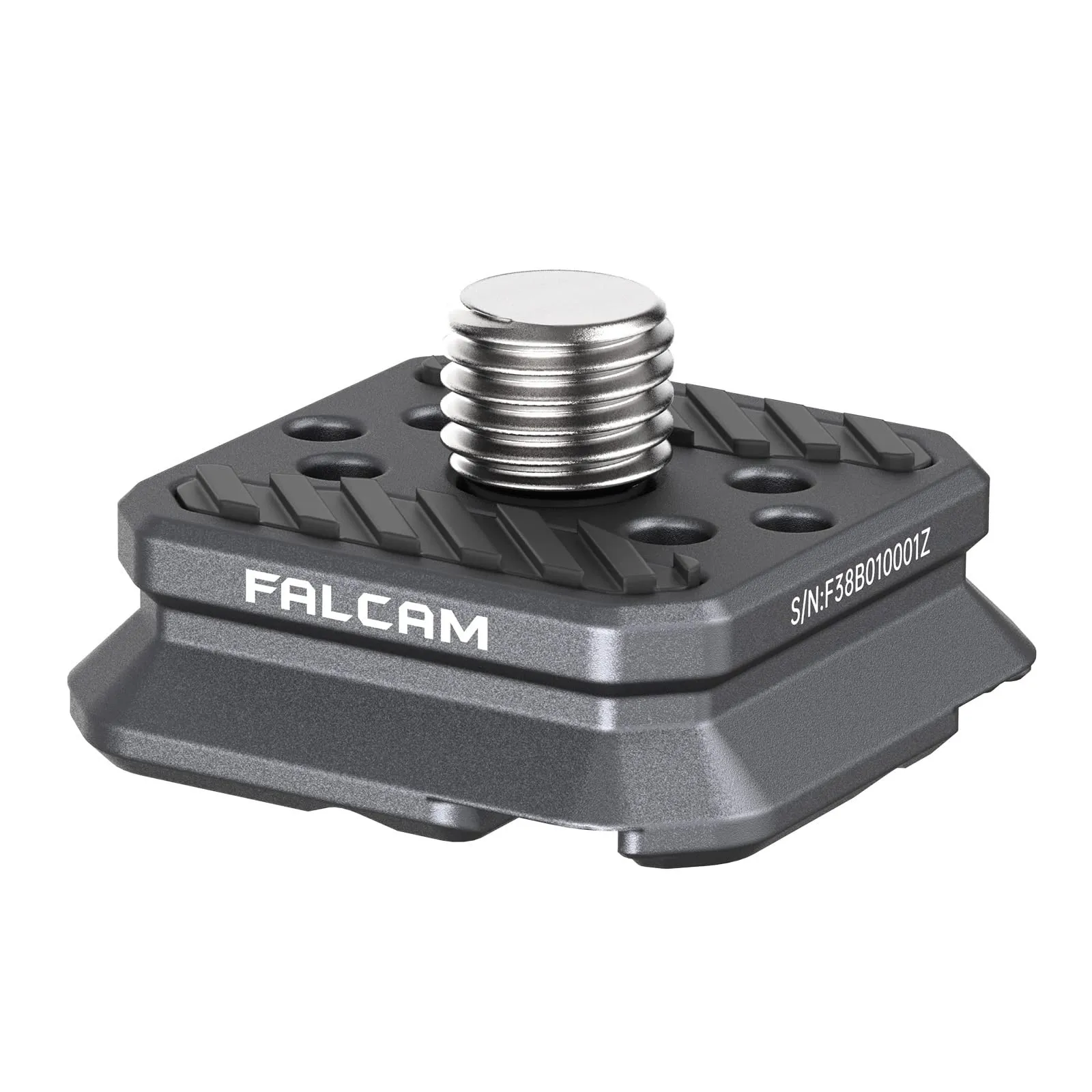 FALCAM F22 Basic Quick Release Plate with 1/4 Threaded Hole 1/4 Arri Locating Holes for Photographic Equipment (Plate Only) 2529