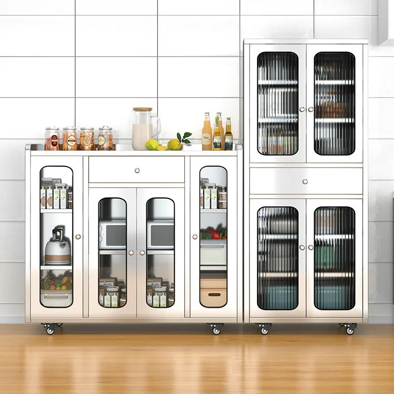

Yla304 stainless steel kitchen cupboard side cabinet with drawers dining room dining table tea