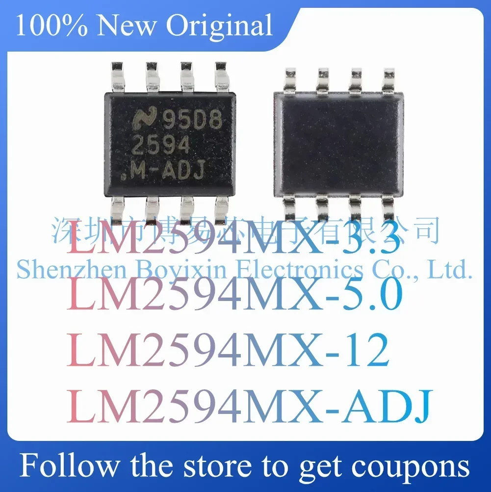 

LM2594MX-3.3 LM2594MX-12 LM2594MX-ADJ Test board LM2594MX-5.0