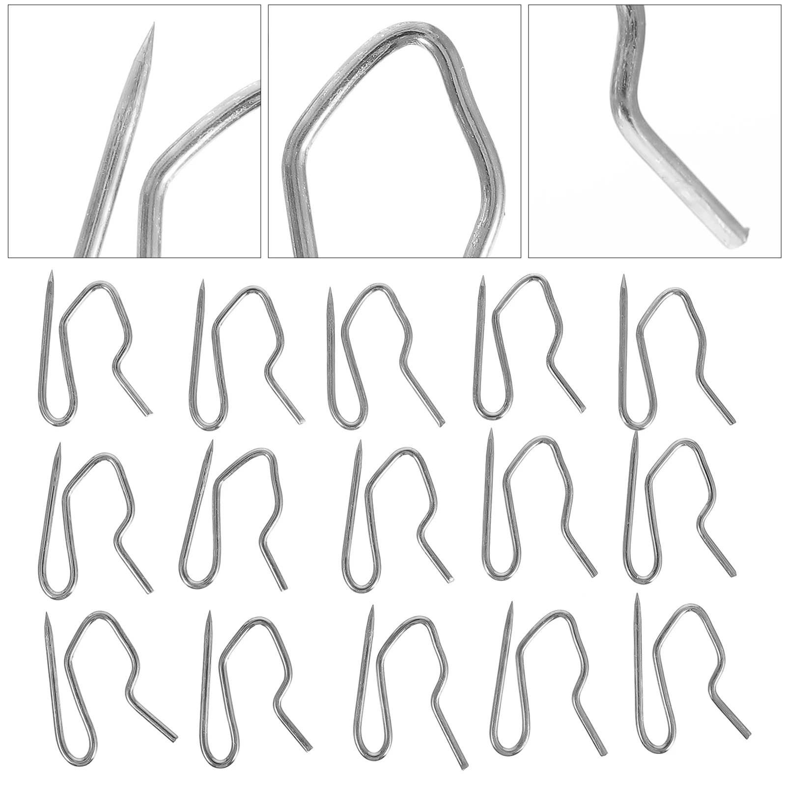 

Curtain Hook Accessories Door Hooks Shower for Drapes Rustproof Metal Hanger Hangers Curtains