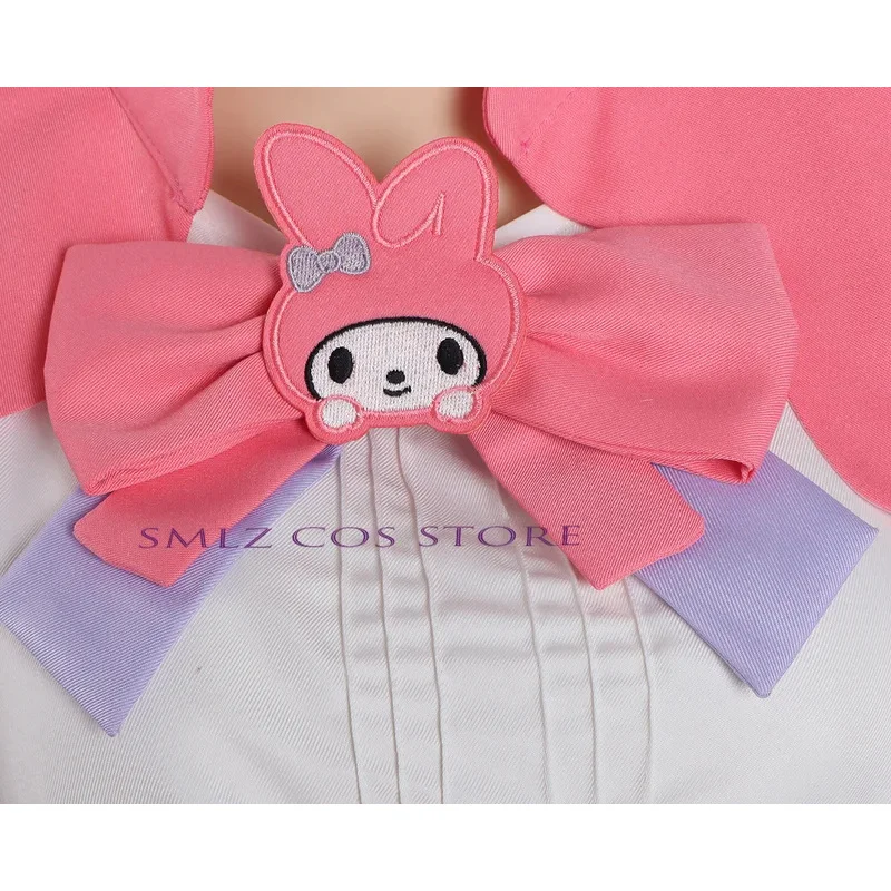 Kodiak Lily Barrier คอสเพลย์เกม Identity V เครื่องแต่งกายวิกผมเชียร์ลีดเดอร์กระต่ายสาวชุดสีชมพูชุดเล่นบทบาท Ou 2025 ใหม่