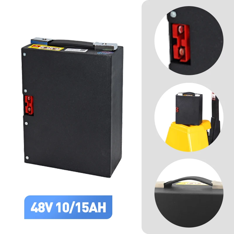 

Черная литиевая батарея LiFePO4 48В 10/15Ач для EPT40H, EPT33H, PPT40H, PPT44H, CBD15-WS, TB20E