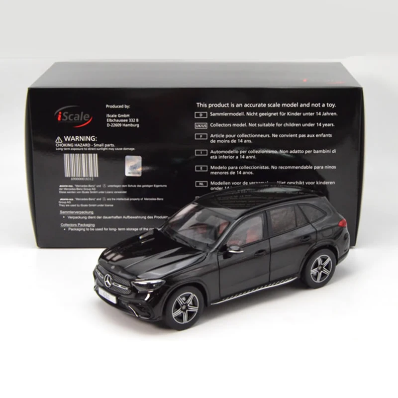 

ISCALE 1:18 Scale Diecast Alloy Benz GLC SUV Off-road Vehicle Toy Car Model Classic Nostalgia Adult Souvenir Gift Static Display
