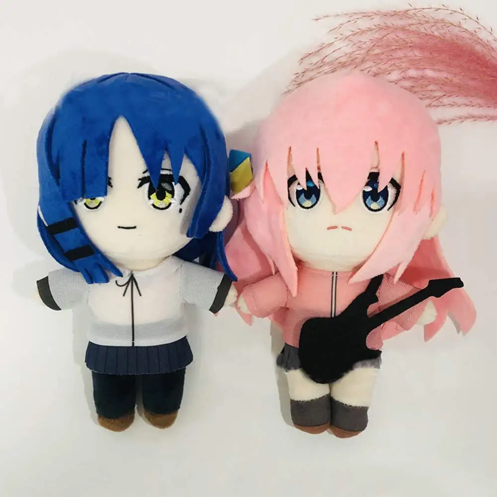 Anime bocchi a rocha hitori gotou cosplay brinquedos de pelúcia dos desenhos animados bonecas de pelúcia macio halloween mascote aniversário presentes de natal 20cm