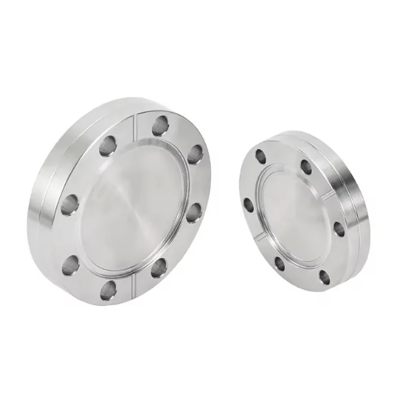 Stainless Steel 304S/316L Vacuum Blind Plate Flange Blank Plug Cover Plate for CF16 CF25 CF35 CF50 - Vacuum Equipment Part