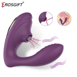 10 Frequency Sucking Vibrator for Women 2 IN 1 Clitoris Stimulator G Spot Masturbator Vacuum Vagina Vibrators Dildo Sex Toys 18