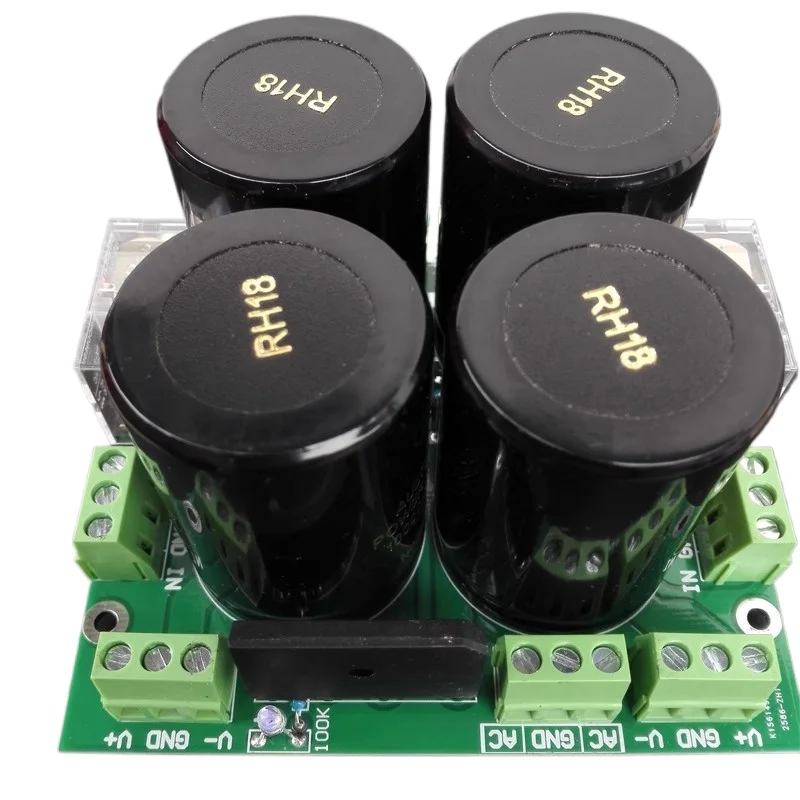 

Усилитель, источник питания, выпрямительный фильтр upc1237, плата защиты динамиков, конденсатор NOVER 10000 мкФ/63 В