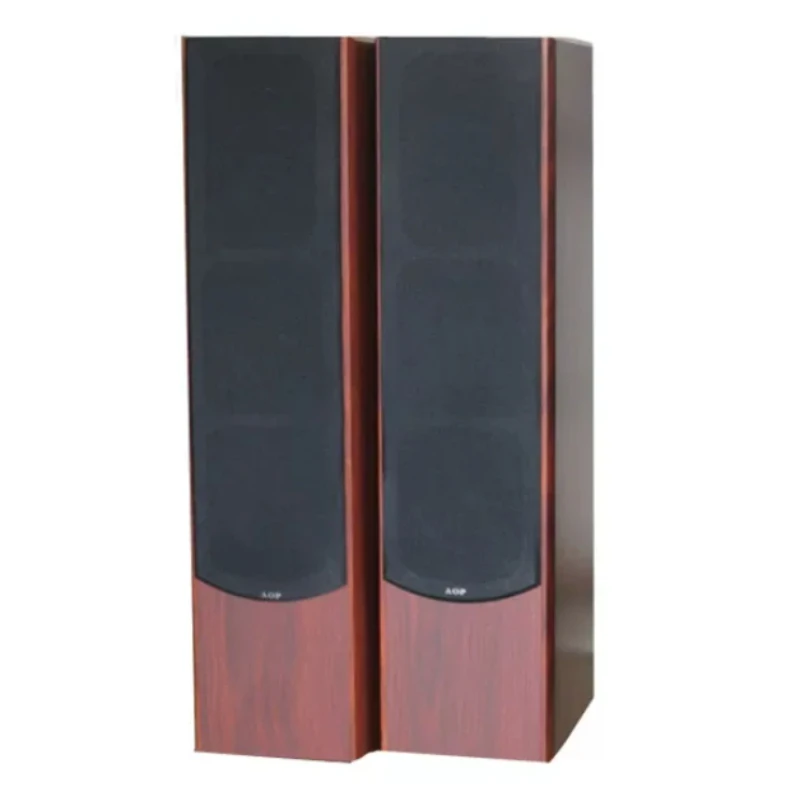 8.5 inch 2.0 double bass luxury floor wooden home theater passive hifi fever speaker audio