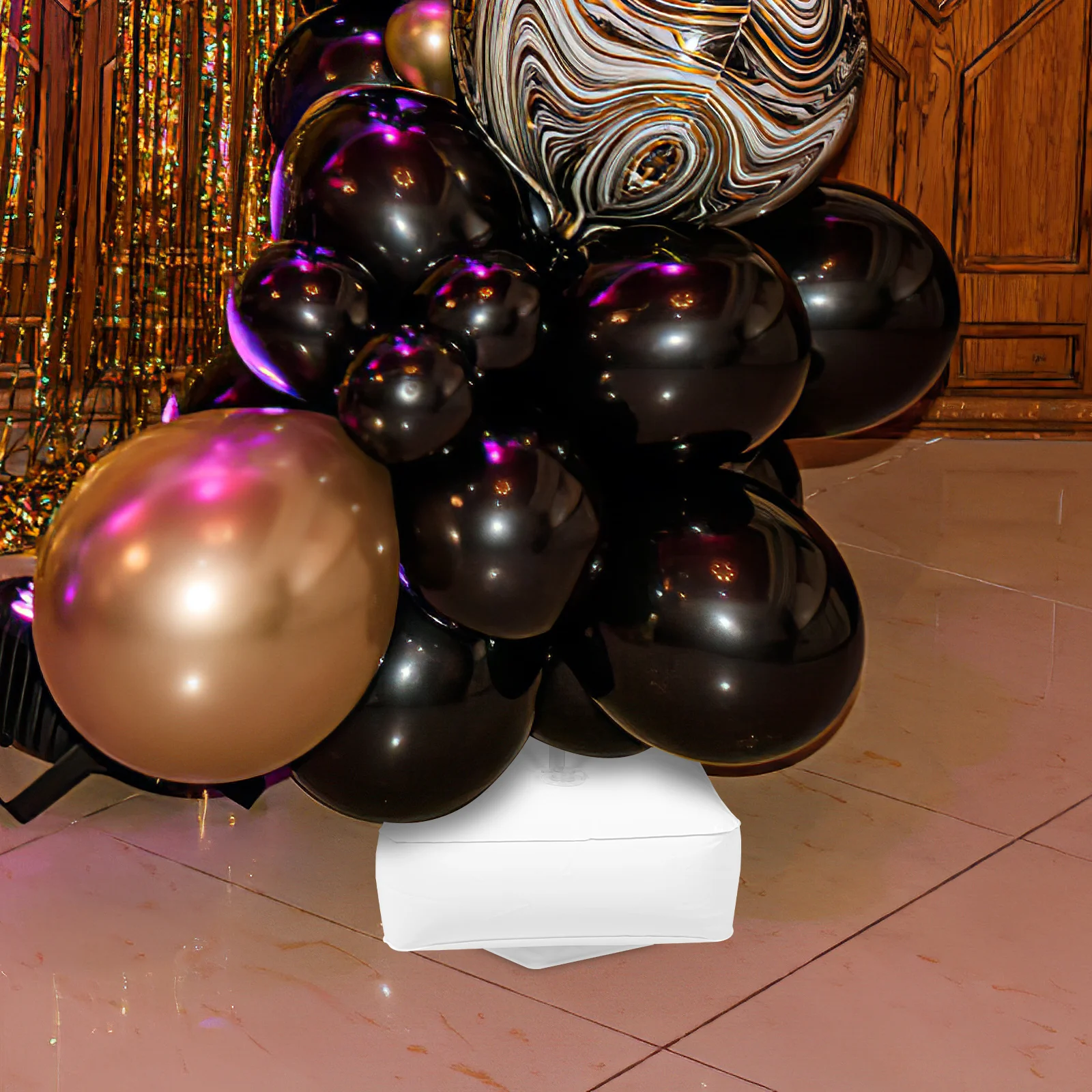 

1 set Foldable Balloon Arch Kit With Base Pvc Frame For Wedding Party Decor Diy Arches Stand Easy Setup Safe Material Event