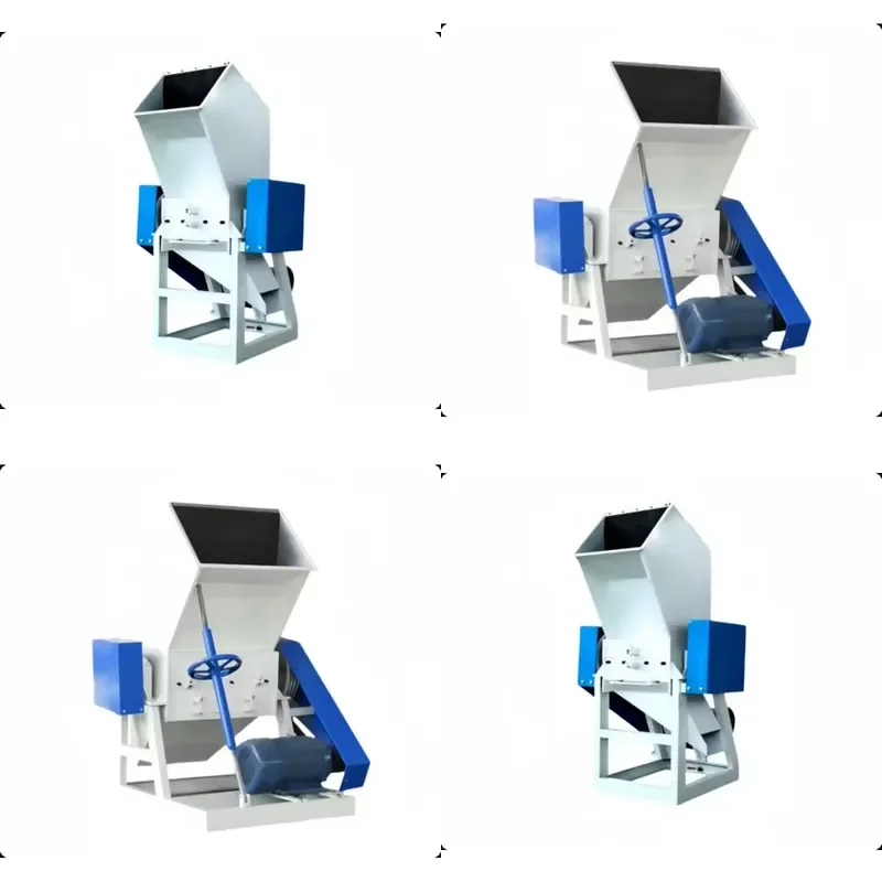 

Industrial Efficient Shredder with Large Caliber for Plastic Buckets Crushing Machine Motor Engine for Recycling PET/PE
